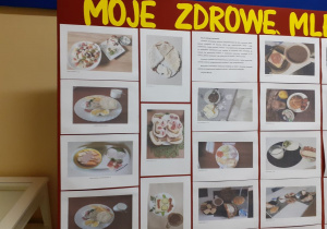Zdjęcia potraw wykonanych przez uczniów